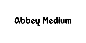 Abbey Medium Font