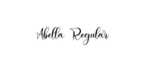 Abella Regular Font