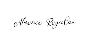 Absence Regular Font