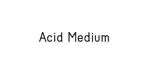 Acid Medium Font