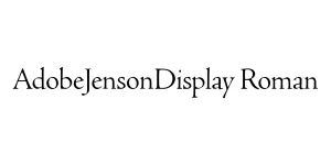 AdobeJensonDisplay Roman Font