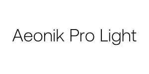 Aeonik Pro Light Font