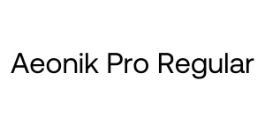 Aeonik Pro Regular Font