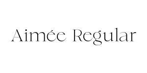 Aimée Regular Font