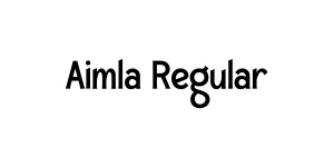 Aimla Regular Font
