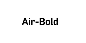 Air-Bold ☞ Font