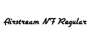 Airstream NF Regular Font