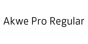 Akwe Pro Regular Font