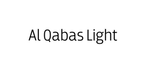 Al Qabas Light Font