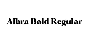 Albra Bold Regular Font