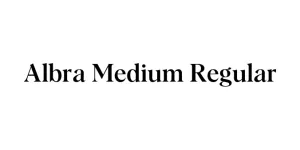 Albra Medium Regular Font