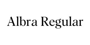Albra Regular Font