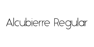 Alcubierre Regular Font