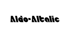 Aldo-AItalic ☞ Font