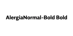 AlergiaNormal-Bold Bold Font
