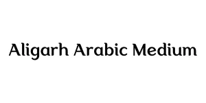 Aligarh Arabic Medium Font