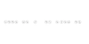 Allergen Outline Regular Font