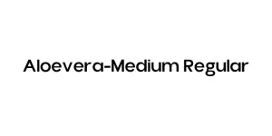 Aloevera-Medium Regular Font