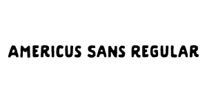 Americus Sans Regular Font