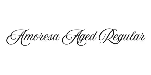 Amoresa Aged Regular Font