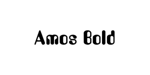 Amos Bold Font