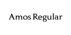 Amos Regular Font