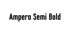 Ampero Semi Bold Font