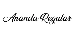 Ananda Regular Font