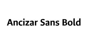 Ancizar Sans Bold Font