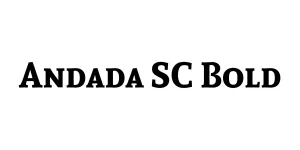 Andada SC Bold Font