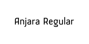 Anjara Regular Font