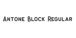 Antone Block Regular Font