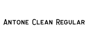 Antone Clean Regular Font