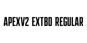 ApexV2 ExtBd Regular Font