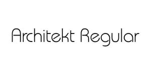 Architekt Regular Font