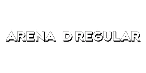 Arena 3D Regular Font