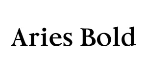 Aries Bold Font