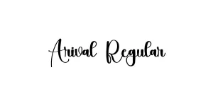 Arival Regular Font