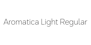 Aromatica Light Regular Font