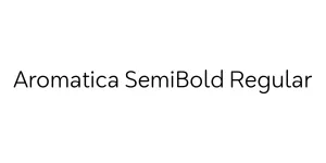 Aromatica SemiBold Regular Font