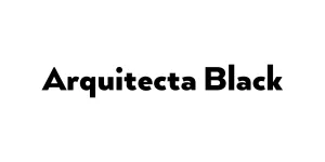 Arquitecta Black Font