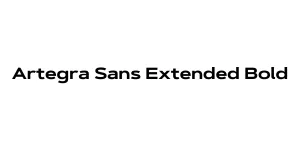 Artegra Sans Extended Bold Font