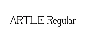 ARTLE Regular Font