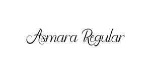 Asmara Regular Font