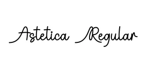 Astetica Regular Font