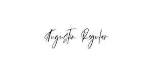 Augustin Regular Font