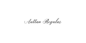 Auttan Regular Font