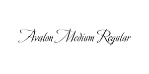 Avalon Medium Regular Font