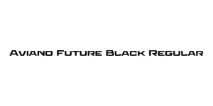 Aviano Future Black Regular Font