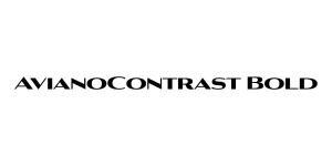 AvianoContrast Bold Font